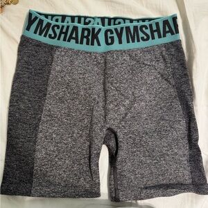 Gymshark grey and blue flex shorts